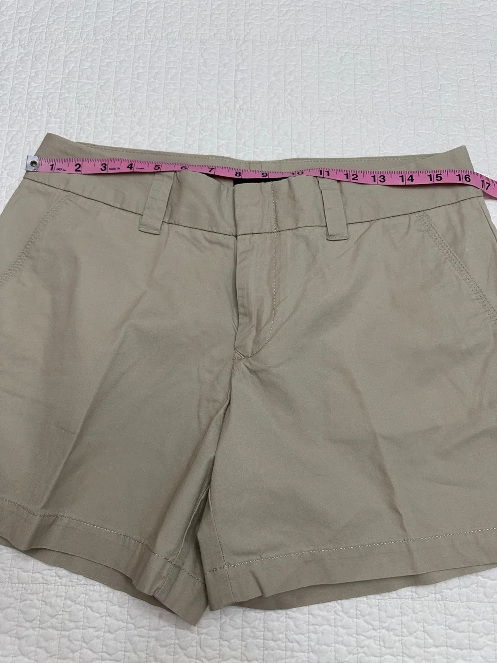 Tommy Hilfiger White Chino Shorts 5